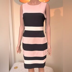 Tommy Hilfiger Sleeveless Striped Dress Size 8 NWT